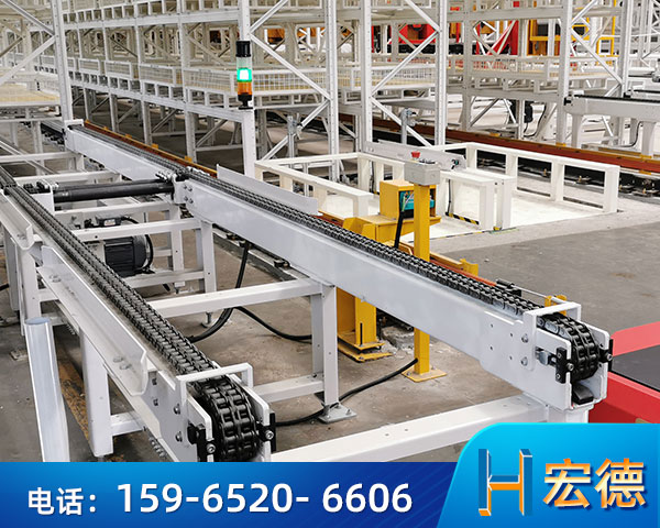  滾子鏈輸送機